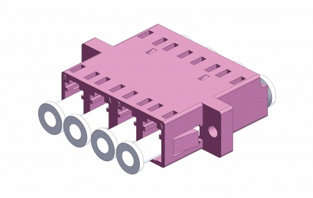 LC Quad - SM/MM LC adaptor - Quad